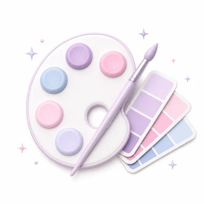 デザインと世界観をあらわすイラスト