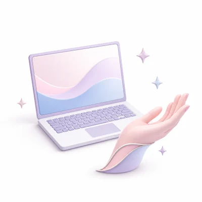 手を動かして作ることをあらわすイラスト